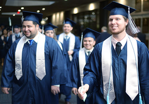 Graduates from Dalton State College